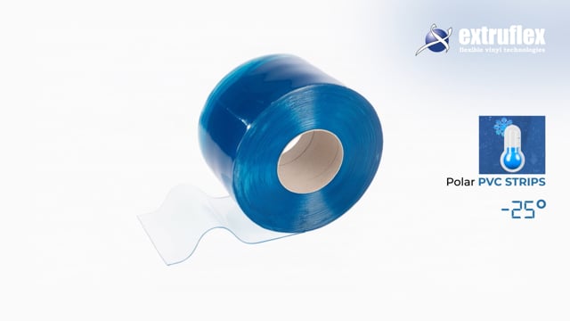 Polar PVC Strips are designed for freezer and cold storage environments, remaining flexible down to -25°C to improve temperature control, reduce energy loss, and support efficient operations across cold chain applications.
