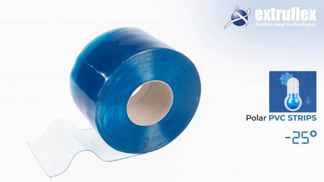 Polar PVC Strips are designed for freezer and cold storage environments, remaining flexible down to -25°C to improve temperature control, reduce energy loss, and support efficient operations across cold chain applications.