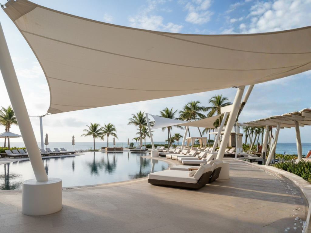 coatflex UV-exposed outdoor cover or roof system