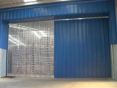 Industrial strip doors with flexible PVC