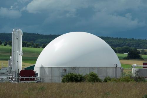 Toile enduite - cuve methanisation