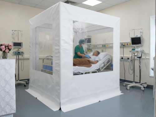 hospital infection containment enclosure